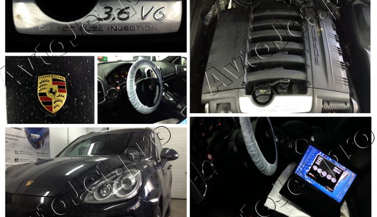 Chip-Tuning автомобиля Porsche Cayenne