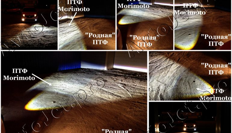 Тест продукции Morimoto (на примере ПТФ)
