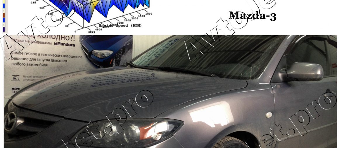 Chip-Tuning автомобиля Mazda-3