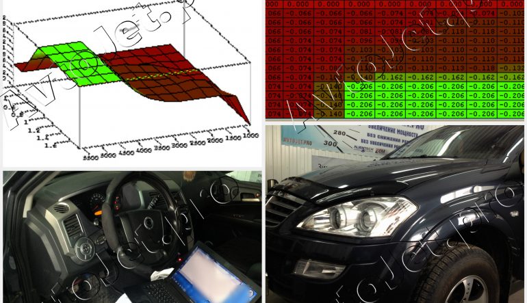 Chip-Tuning автомобиля SsangYong Kyron