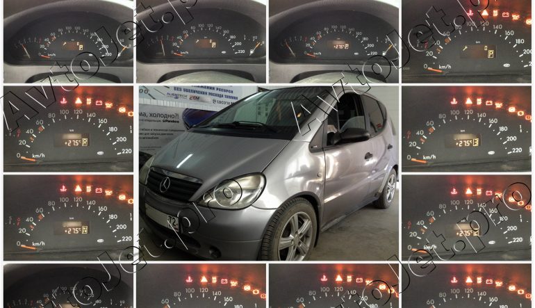 Ремонт блока селектора АКПП автомобиля Mercedes-Benz A-class (W168)
