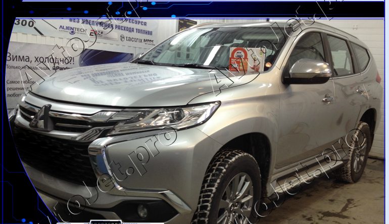 Установка автосигнализации StarLine A93-ECO на автомобиль Mitsubishi Pajero Sport