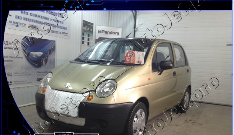 Установка автосигнализации StarLine A93-ECO на автомобиль Daewoo Matiz