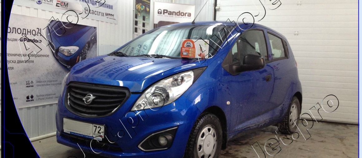 Установка автосигнализации StarLine A93-ECO на автомобиль Ravon R2