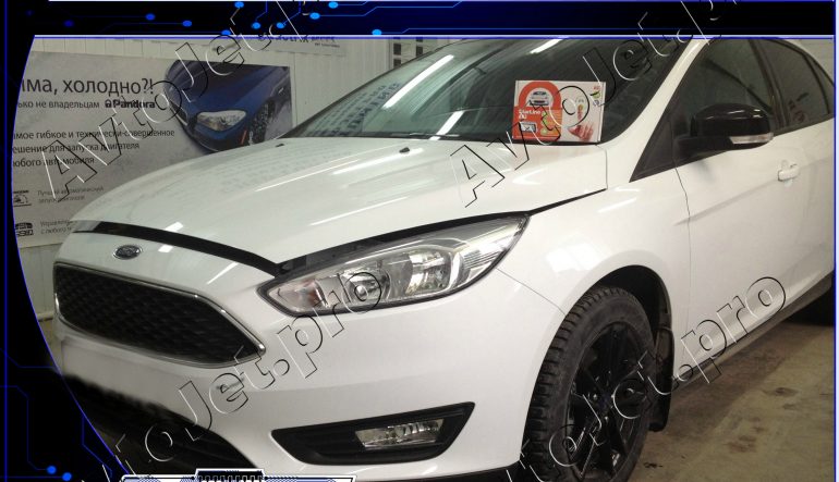 Установка автосигнализации StarLine A93-ECO на автомобиль Ford Focus-3