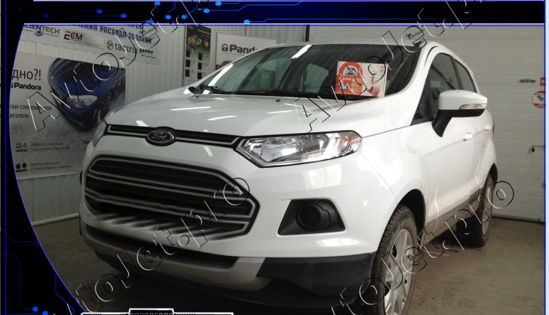 Установка автосигнализации StarLine A93-ECO на автомобиль Ford EcoSport