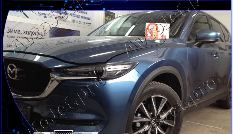 Установка автосигнализации StarLine A93-ECO на автомобиль Mazda CX-5 