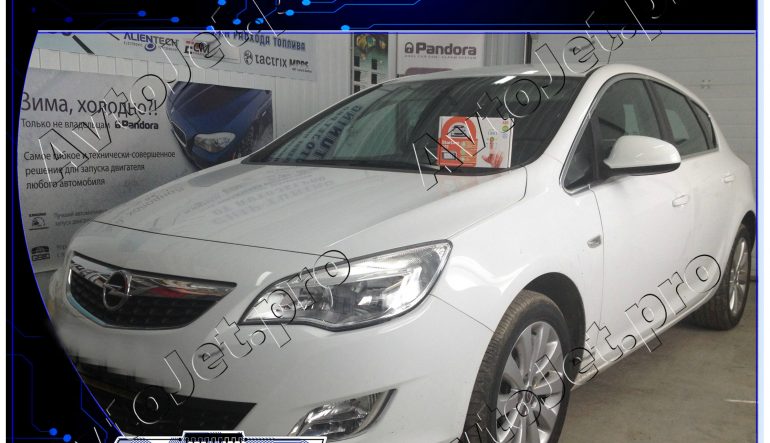 Установка автосигнализации StarLine A93-ECO на автомобиль Opel Astra J