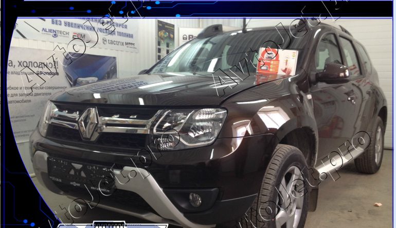 Установка автосигнализации StarLine A93-ECO на автомобиль Renault Duster
