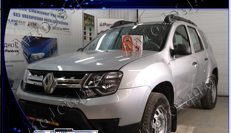 Установка автосигнализации StarLine A93-ECO на автомобиль Renault Duster