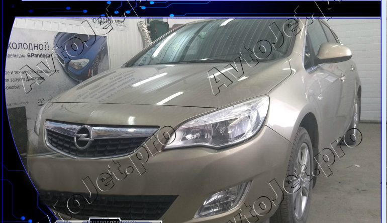 Chip-tuning автомобиля Opel Astra J (turbo)