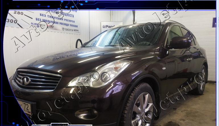 Chip-tuning автомобиля Infiniti EX37