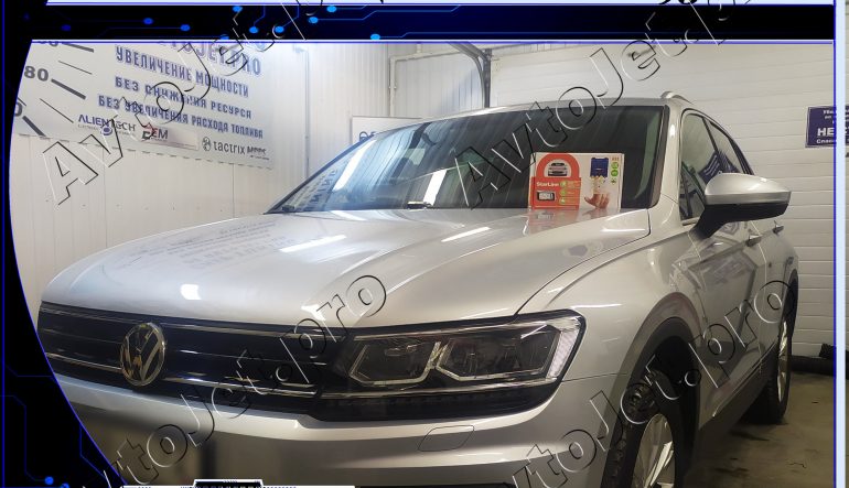 Установка автосигнализации StarLine A93-ECO на автомобиль Volkswagen Tiguan