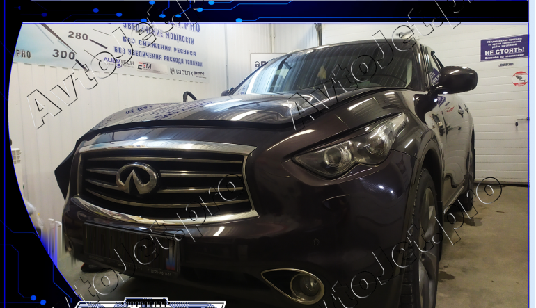 Chip-tuning автомобиля Infiniti FX37