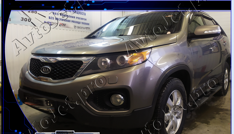 Chip-tuning автомобиля Kia Sorento