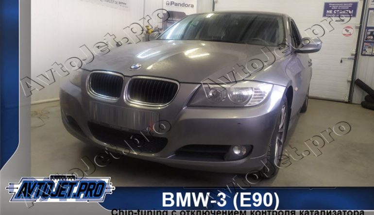 Chip-tuning автомобиля BMW-3 (E90)
