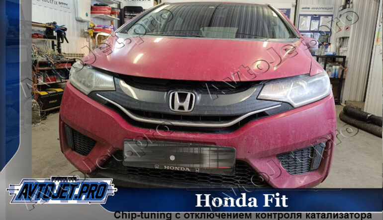 Chip-tuning автомобиля Honda Fit