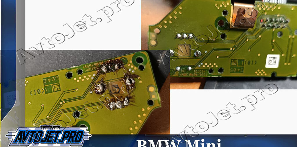 Замена энкондера после неудачного ремонта на BMW Mini